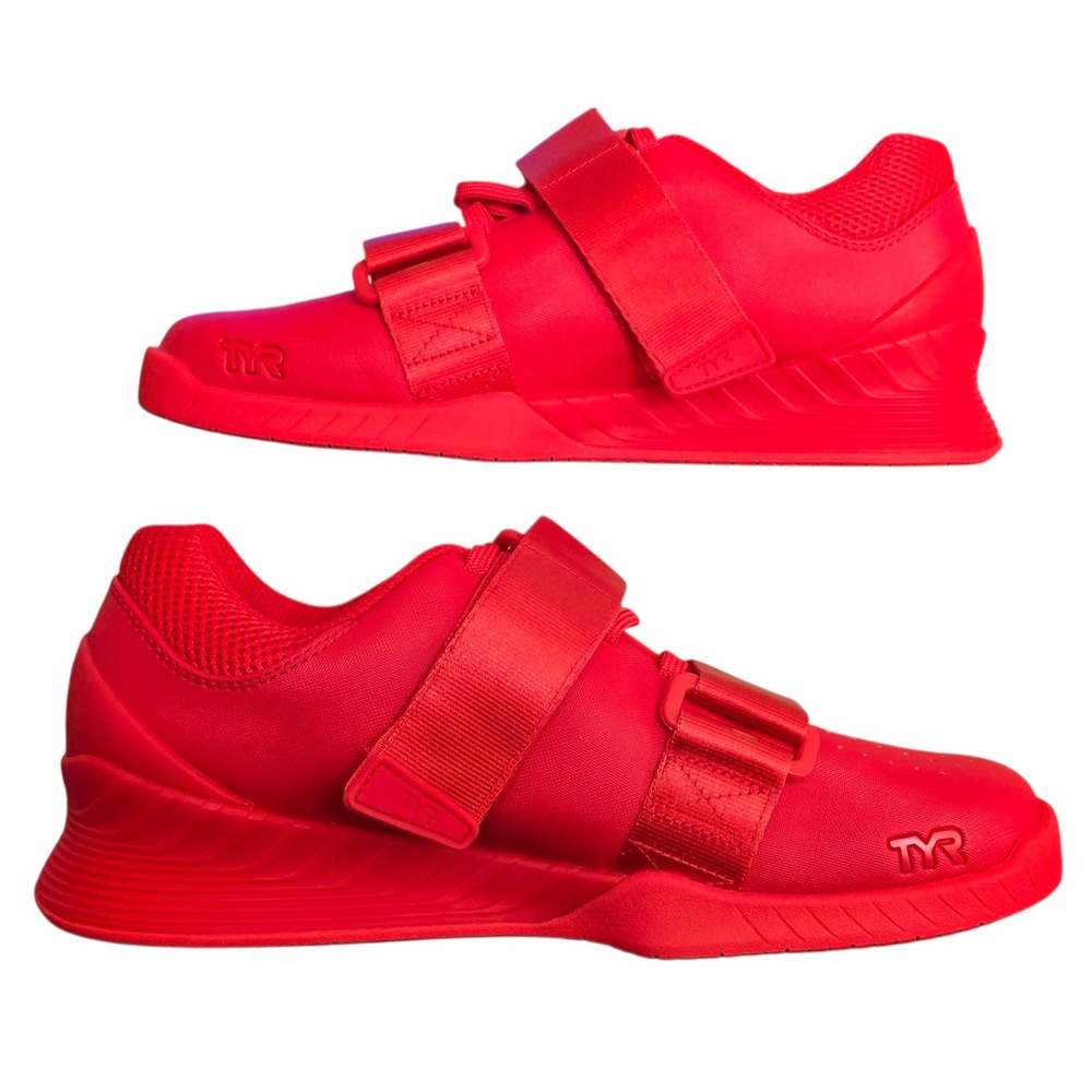 TYR L1 Lifter Weightlifting Shoes Red Mens US 5 Womens 6.5‎